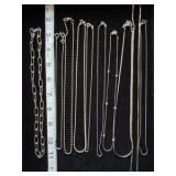 Silver chains