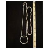 Modern beaded necklaces