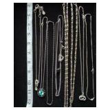 Silver chains