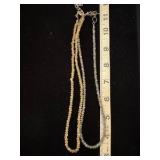 Modern beaded necklaces