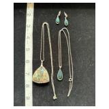 Silver and Turquoise Jewelry