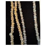 Modern beaded necklaces