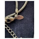 Gold and bronze necklaces