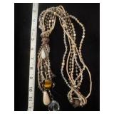 Suede boho necklaces