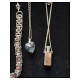 Silver chains