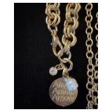 Gold and silver chains