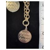 Gold and silver chains