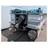 Spectrum 24 Cruiser Pontoon Boat Suzuki 60 Outboard