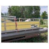 1985 Leisure Island Pontoon Boat Mercury 25XD & Trailer