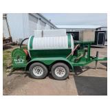 600 Gallon Easy Lawn Hydro Seeding Trailer Model 6003