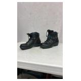 Two pair Nordic cross country ski boots