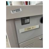 MSRP $7,500 LIONVILLE SYSTEMS 800 Medication Cart w/Monitor Mounting Arm, Mobile Nursing & Pharmacy Supply Storage Cart, NO KEYS