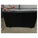 MSRP $500 HEAVY DUTY HARD SHELL SHIPPING & TRANSPORT CASE, 48" x 24" x 13", CUSTOM FOAM INTERIOR, MISSING WHEELS