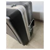 MSRP $500 HEAVY DUTY HARD SHELL SHIPPING & TRANSPORT CASE, 48" x 24" x 13", CUSTOM FOAM INTERIOR, MISSING WHEELS