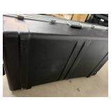 MSRP $500 HEAVY DUTY HARD SHELL SHIPPING & TRANSPORT CASE, 48" x 24" x 13", CUSTOM FOAM INTERIOR, MISSING WHEELS