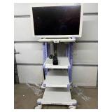 MSRP $12,000 NDS Radiance SC-WX32-A1511 32" Medical Grade Surgical Display Monitor w/Olympus WM-NP1 Endoscopy Cart, HD Surgical Imaging Workstation, WORKS GREAT!