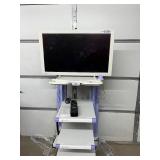 MSRP $12,000 NDS Radiance SC-WX32-A1511 32" Medical Grade Surgical Display Monitor w/Olympus WM-NP1 Endoscopy Cart, HD Surgical Imaging Workstation, WORKS GREAT!