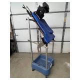 MSRP $8,000 ALLEN BEACH CHAIR SURGICAL POSITIONING SYSTEM w/ALLEN HEAD POSITIONER & CART (Is Great Condition), POSITIONER HAS WEAR & MISSING RIGHT ARM BOARD/PAD