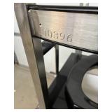 MSRP $2500 1000lb Capacity Bariatric Stainless Steel Mobile Shower/Bedside Commode With Drop Arms - Like New Condition!