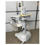 MSRP $3,800! Ergotron SV32-91211 StyleView WOW Cart – Premium height-adjustable workstation for sit/stand charting. Features spacious surface, slide-out keyboard tray, built-in drawers & smooth 
