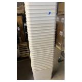 MSRP $1500 Lot 20+ Mar-Bal Fire-Resistant Wastebaskets/Trash Bins, Heavy Duty Commercial Plastic Recycling & Waste Containers, Durable Self-Extinguishing Style Office/Medical/Industrial Trash Rece