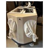 MSRP $8,000 CHATTANOOGA FLU115D Fluidotherapy System w/Mobile Stand, Dry Heat Therapy Unit, Hand, Wrist, Foot & Ankle Rehabilitation Treatment System, WORKS GREAT!