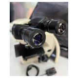 MSRP $2500 LW Scientific i4 Infinity Microscope Professional Lab Scope w/ Super Clear Optics LED Lighting Multiple Magnifications Includes Carry Case Perfect For vet labs, schools, biology study, stud