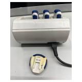 MSRP $2,000 EMPI HYBRESIS PHYSICAL THERAPY IONTOPHORESIS SYSTEM w/4 CONTROLLERS & CHARGING STATION