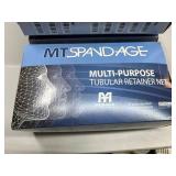 MSRP $250 LOT OF 5 NEW BOXES MEDI-TECH MT07 MT-SPANDAGE TUBULAR RETAINER NETS, 125 TOTAL YARDS, WOUND DRESSING & BANDAGE SECUREMENT, EXCELLENT FOR DRESSING RETENTION