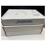 MSRP $450 LOT OF 3 NEW COOPERSURGICAL TRANSWARMER INFANT TRANSPORT MATTRESSES, HELPS MAINTAIN NEWBORN BODY TEMPERATURE, EXP 04/2026
