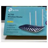 MSRP $120 LOT OF 3 NEW TP-LINK ARCHER C20 AC750 DUAL BAND WIRELESS ROUTERS, HIGH-SPEED HOME & OFFICE WI-FI NETWORKING, 433+300 Mbps