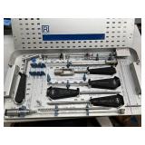MSRP $4,000 Smith & Nephew Richards 6.5mm Cannulated Screw Instrument Tray, Incomplete Set, Orthopedic Trauma, Fracture Repair & Bone Fixation Instruments