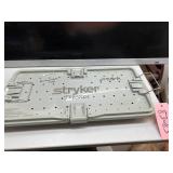 MSRP $6,000 STRYKER BIOABSORBABLE SCREW KIT 234-020-123, ORTHOPEDIC SPORTS MEDICINE INSTRUMENT SET, ACL/PCL LIGAMENT FIXATION SYSTEM, STERILIZATION TRAY, MISSING 1.0MM GUIDE WIRES, EXCELLENT CONDITION