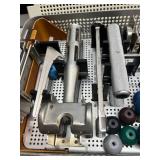 MSRP $15,000 STRYKER CUTTING EDGE ADVANTAGE HIP INSTRUMENT SYSTEM, TOTAL HIP REPLACEMENT SURGICAL SET, TRIAL HEADS, TRIAL NECKS, CALCAR PLANERS & CASE, EXCELLENT CONDITION!
