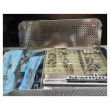 MSRP $20,000 BRAINLAB VECTORVISION KNEE NAVIGATION INSTRUMENT SYSTEM, COMPUTER-ASSISTED TOTAL KNEE REPLACEMENT SURGICAL SET, TRACKERS, CLAMPS & CASE, EXCELLENT CONDITION!