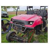 Polaris Ranger 4x4 Modified UTV - Does Run, New Battery, 2 Transfer Cases from Samurai, Hard to get from Reverse to Drive and Needs Brakes