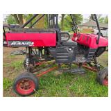 Polaris Ranger 4x4 Modified UTV - Does Run, New Battery, 2 Transfer Cases from Samurai, Hard to get from Reverse to Drive and Needs Brakes