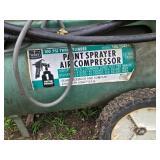 Sears Model 106.154540 Paint Sprayer Air Compressor
