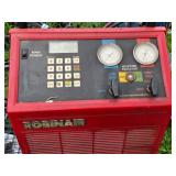 Robinair Refrigerant Recovery Machine with Gauges and Hoses - Untested