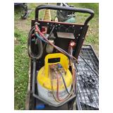 Robinair Refrigerant Recovery Machine with Gauges and Hoses - Untested