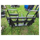 Skid Steer Pallet Fork Attachment - 49" Forks, No Quick Attach Plate