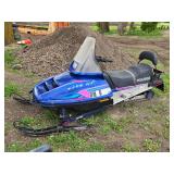 Polaris Lite GT Snowmobile - 1994, 1503 Miles - Needs Work, Ran 4 Years Ago