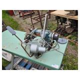Brother LE-B-2 Sewing Machine with US Stitch-Line Model SL 718-2 - Untested