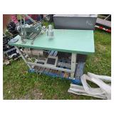 Brother LE-B-2 Sewing Machine with US Stitch-Line Model SL 718-2 - Untested