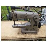 Union Special Industrial Sewing Machine with Table and Motor - Untested