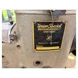 Union Special Industrial Sewing Machine with Table and Motor - Untested