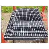 Lot of 3 Fiberglass Grates -  48x27.5