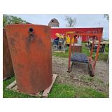 61 x 40 Fuel Barrel with Stand - Apprx. 300 gallons