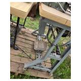 U.S. Blind Stitch Machine Corp Model 1099-PB-1 Sewing Machine with Chandler Sewing Machine Transmitter  - Untested