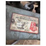 U.S. Blind Stitch Machine Corp Model 1099-PB-1 Sewing Machine with Chandler Sewing Machine Transmitter  - Untested